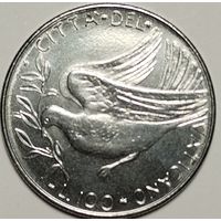 Ватикан 100 лир 1976 г.