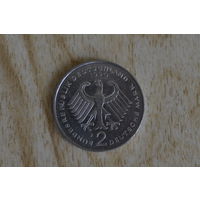 Германия 2 марки 1990 F