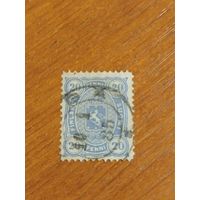 1881 Россия Великое княжество Финляндское Лин 12 1/2 герб (5-8)