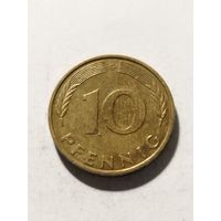 Германия 10 пфенинг 1982 G