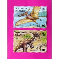 Соломоновы острова. Динозавры. ( 2 марки ) 2006 года. 5-17.
