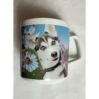 Кружка 350 мл фарфоровая "СОБАКА" ДФЗ
