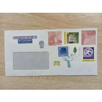 ПОДПИСАННЫЙ КОНВЕРТ. АВСТРИЯ. КРАСИВЫЙ КОНВЕРТ.