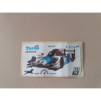 Наклейка Turbo Le Mans Турбо Ле-Ман  номер 71