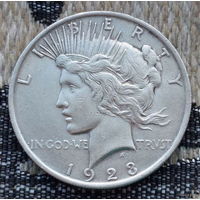 США 1 доллар 1923 года. Серебро! Сторгуй за свою цену, предложи обмен! S140