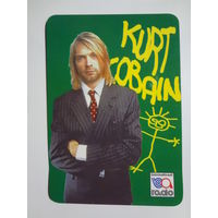 Календарик 1998 г. Курт Кобейн.