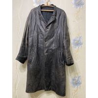 Кожаный плащ