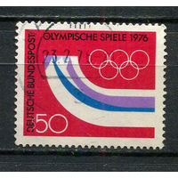 ФРГ - 1976 - Зимние олимпийские игры - [Mi. 875] - полная серия - 1 марка. Гашеная.  (Лот 73Gz)-T4P37