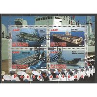 Конго(Республика). Авианосцы. 2012г. Блок.