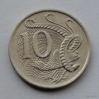 Австралия 10 центов, 1974
