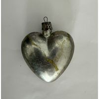 Елочная игрушка сердце К.22