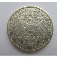 Все лоты с рубля.3 марки 1912 г.Пруссия.