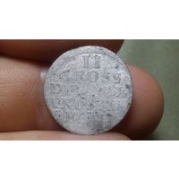 2 гроша 1700. Пруссия. С рубля!