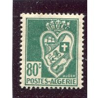 Французский Алжир. Стандарт. Герб города Алжир. 80с