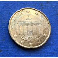 Германия 20 евроцентов 2006 G