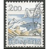 Швейцария. Знаки Зодиака. Дева. 1983г. Mi#1244.