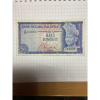 Малайзия, 1 ринггит 1972-1976 годы -1001