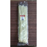 Кабельный хомут нейлон белый 5х450 (100шт) Сокол