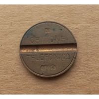 Жетон телефонный, Италия