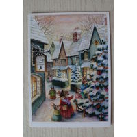 Сьюзан Вилер, Susan Wheeler; Зайчики; чистая (зима, Новый год, магазин обуви, почта).