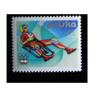 Польша 1976 Mi# 2421-2426 спорт Олимпиада MNH * * сани