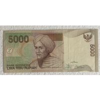 Банкнота Индонезия 5000 рупий 2001 - Туанку Имам Бонджол.