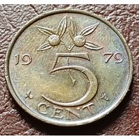 Нидерланды 5 центов, 1979    ( 1-7-5 )