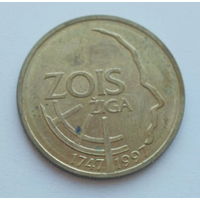 Словения 5 толар 1997 год 250 лет со дня рождения Зоиса Жига