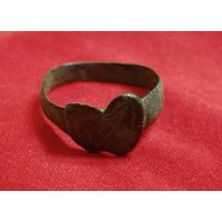 Кольцо 1812, Франция. Сабли в крест на сердце