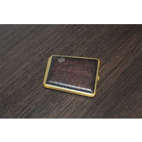 Портсигар латунный.