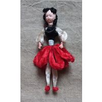 Цыганка ёлочная игрушка синелька