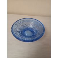 Конфетница СССР,  цветное стекло