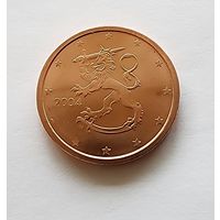 Финляндия 2 евроцента, 2004 UNC
