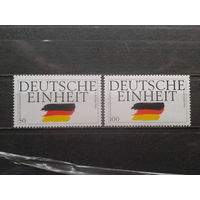 ФРГ, 1990. Немецкое единство** Михель-3,5 евро, полная серия