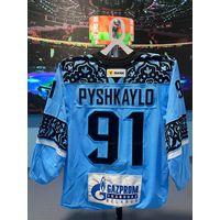 Свитер хоккейный игровой #91 PYSHKAYLO с матча 22.12.2024 в г.Ташкенте