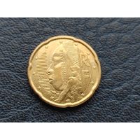 Франция, 20 евроцентов 2024