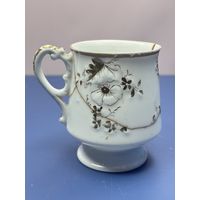 Старт с 1 рубля !!! Кофейная чашка. Фарфор, крытьё, роспись, золочение. 1891 – 1917 гг.Т-во Кузнецова М.С. Дмитровский завод. Смотрите дргие лоты много распродаж!!!