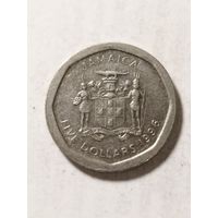 Ямайка 5 долларов 1996