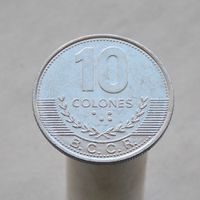 Коста-Рика 10 колонов 2016