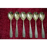 Ложки мельхиоровые  чайные  14 см   А 2