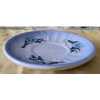 Блюдце, клеймо, керамика или фаянс.