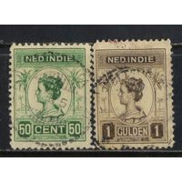 NL Колонии Нидерландская Индия 1914 Вильгельмина Новое оформление Стандарт #122-3