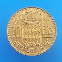 Монако 20 франков 1951