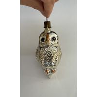 Елочная игрушка Сова СССР
