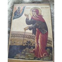 Икона Ксения Петербургская деревянная 28/24