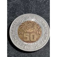 Мавритания 50 угий 2014