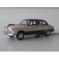 ГАЗ-12 (ЗиМ) (бело-бордовый). 1/43. Австолегенды СССР.