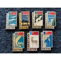Дальний Восток РСФСР. Сборный лот. Цена за один значок. (А-6)