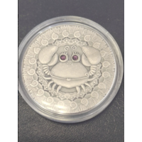 Знаки Зодиака Рак 20 рублей. СЕРЕБРО. С РУБЛЯ!