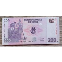 Werty71 Конго 200 франков 2022 UNC банкнота